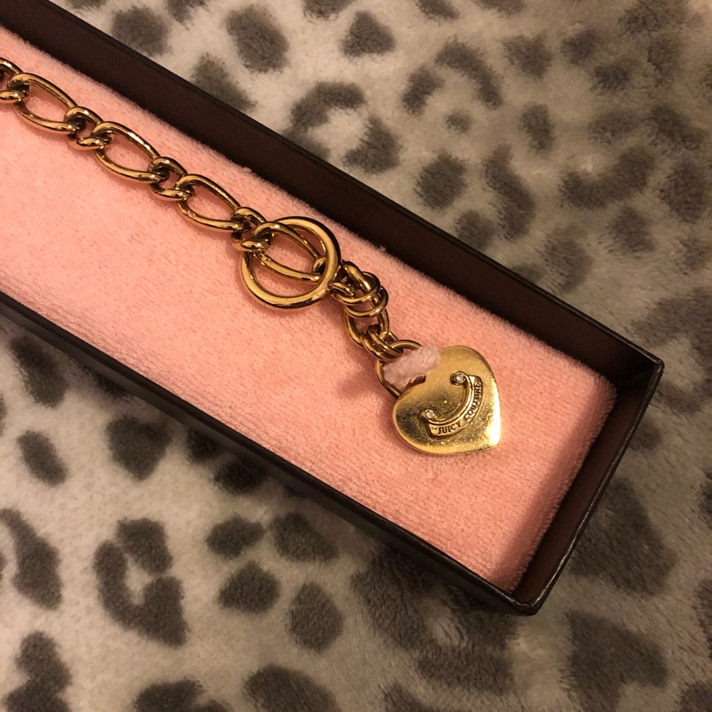 Juicy Couture Gold Charm Bracelet